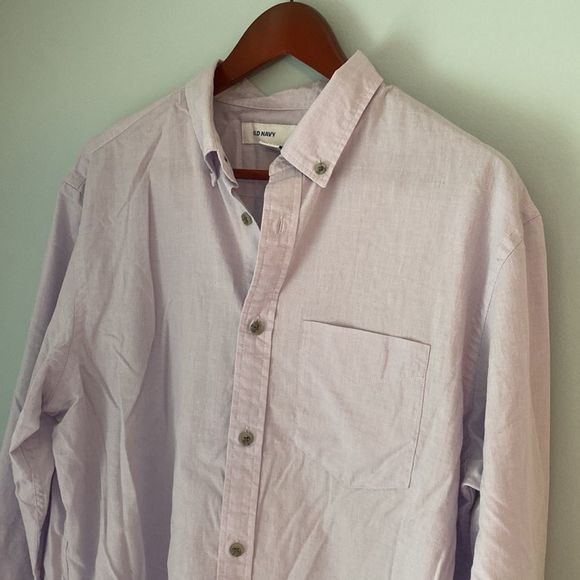 Old Navy Other - Old Navy Slim Fit Purple Dress Shirt